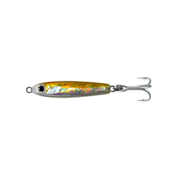 Game On Lures Exo Jigs Epoxy Resin 2.5" 3/4oz Gold Sandeel