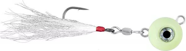 Tsunami Fluke Ball Jig Glow 2 Ounce