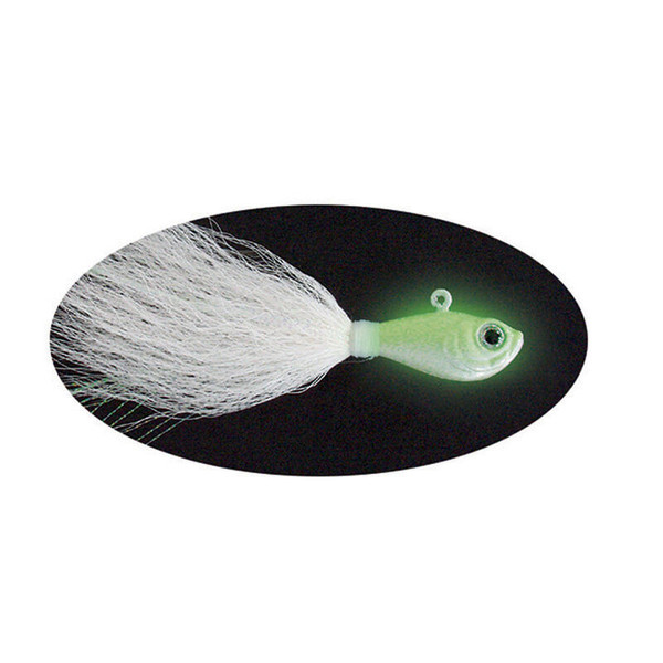 Spro Bucktail Jig 3/8 Ounce Glow