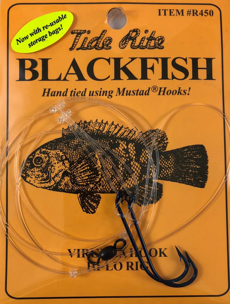 Tide Rite Blackfish Tautog Hook Rig Setup R450 (Hook Size 4)