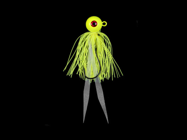 Jigging World Power Ball Swing Hook 2 Ounce Chartreuse Green