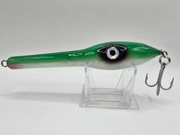 Clements Custom Lures Canal Bomb 6" 4oz Green Back