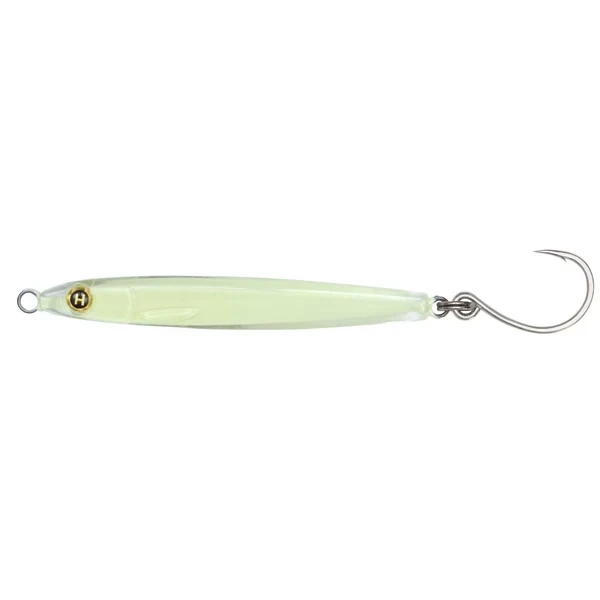 Hogy Epoxy Jig 4 inch 1.25 oz saltwater casting lure with VMC inline single hook bone