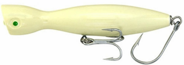 Super Strike Lures Little Neck Popper Bone Float 6" 2.25oz