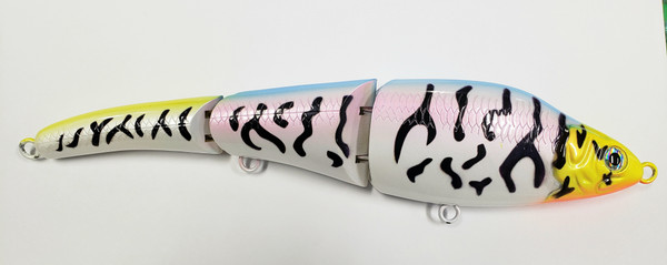 Canal Tackle™ Jointed Mack Lure Wacky Mackerel 9" 5oz  (Unrigged)