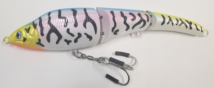 Canal Tackle™ Jointed Mack Lure Wacky Mackerel 9" 5oz  (Rigged)