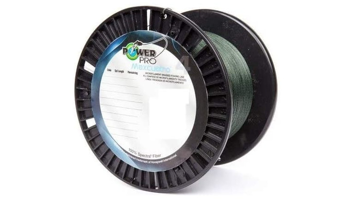 Power Pro Maxcuartro Braided Line 30# Moss Green 1500 Yards 