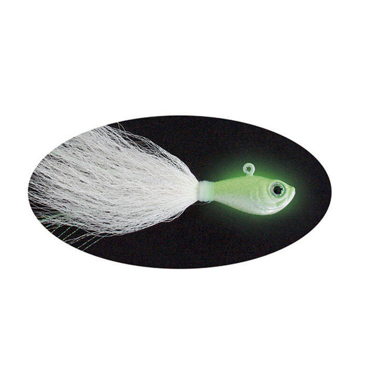 Spro Bucktail Jig 3 Ounce Glow