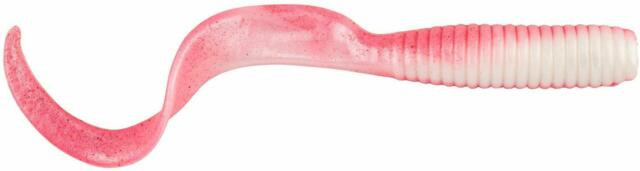 Berkley Gulp Saltwater Grub 4" 8pk Pink Shine GSG4-PSH