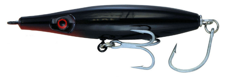Super Strike Lures Bullet Stubby Needlefish Black 5" 2.5 oz