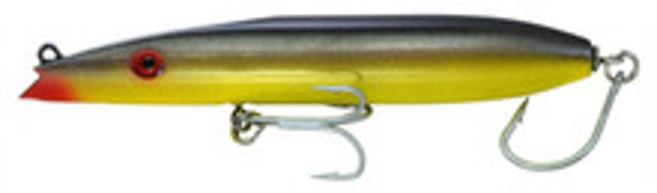 Super Strike Lures Zig Zag Darter Black Yellow 6 5/8" 2 3/8 oz