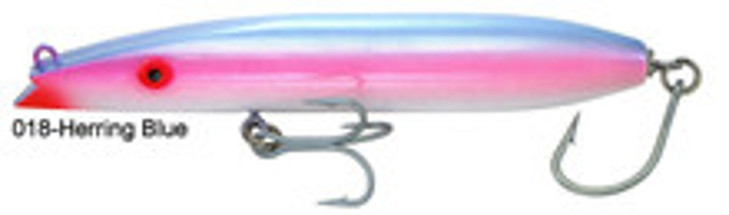 Super Strike Lures Zig Zag Darter Herring Blue 6 5/8" 2 3/8 oz