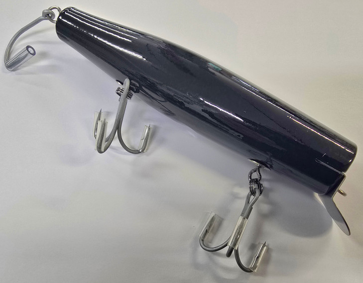 Stan Gibbs Lures Danny Surface Swimmer Black 6.5" 2.25oz