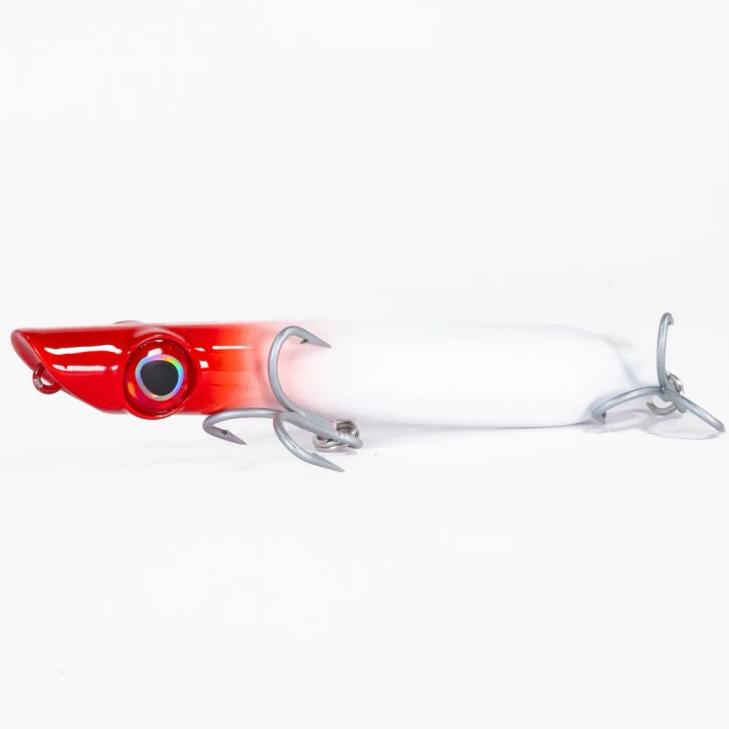Dark Matter Pencil Popper 6" 1 5/8oz Red Head White
