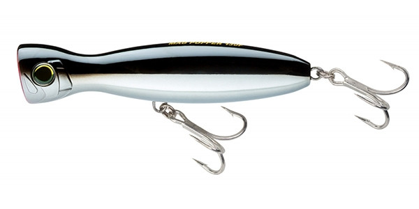 Yozuri Mag Popper Black Silver 5.75 Inch 1.75oz
