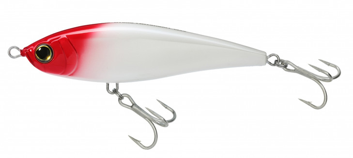 YoZuri Hydro Twitchbait Sinking 6" 2 7/8oz Pearl Red Head