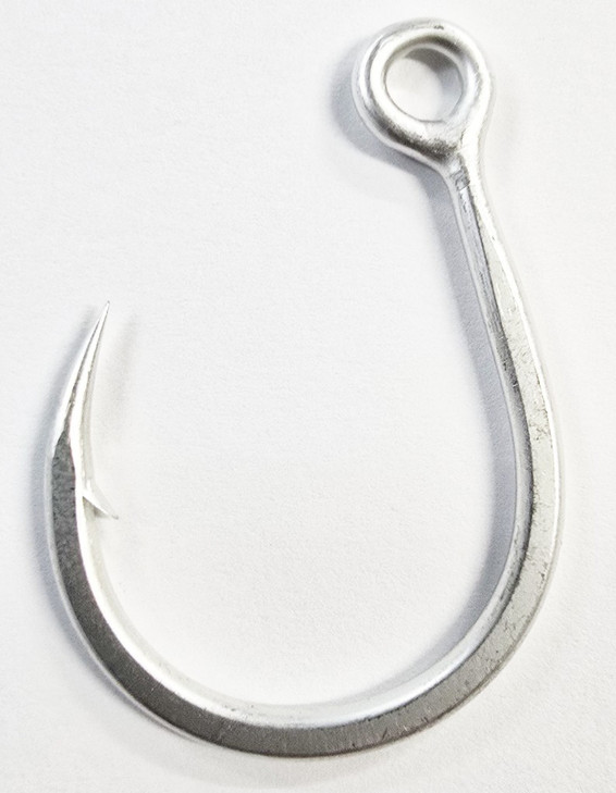 Tsunami SaltX Inline Single Hook 1/0 Silver (21 Hooks)