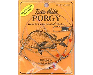 Tide Rite Porgy Scup Hi-lo Hook Rig Setup R460-2 (Size 2 Hook)