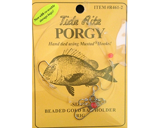 Tide Rite Porgy Scup Hi-lo Hook Rig Setup R461-6 (Size 6 Hook)