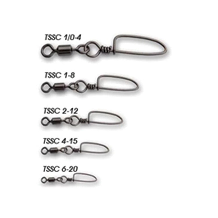 Tsunami Coastlock Snap Strong Swivels #2 100lb 12 Pack