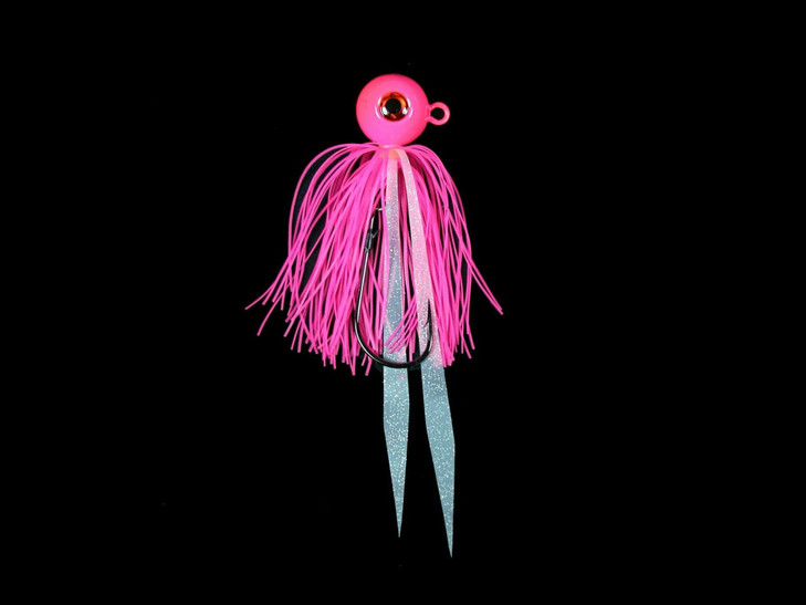 Jigging World Power Ball Swing Hook 4 Ounce Pink