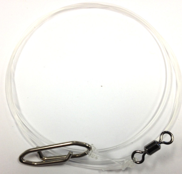 Fluoro Leader 30" 20lb (Tactical Clip 125#)