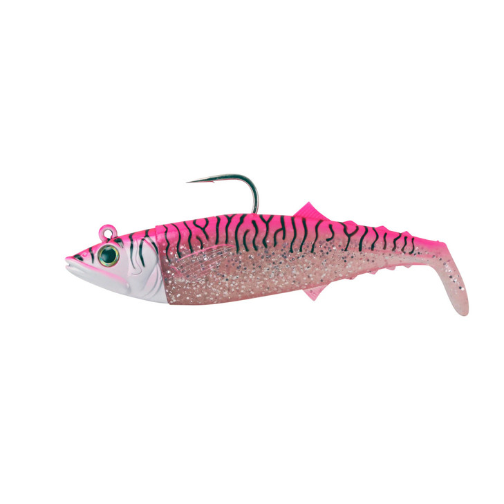 FishLab Mack Attack Soft Shad 5.5" 3.5oz Pink Mack (2024)