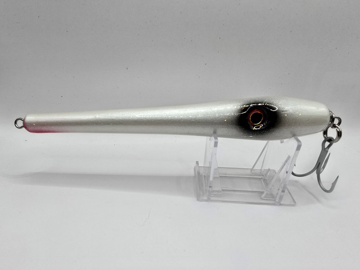 Clements Custom Lures Beach Bomb 7.5" 2.5oz White