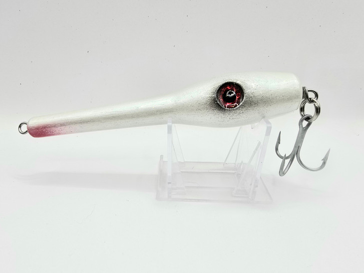 Clements Custom Lures Beach Bomb 6" 2.5oz White