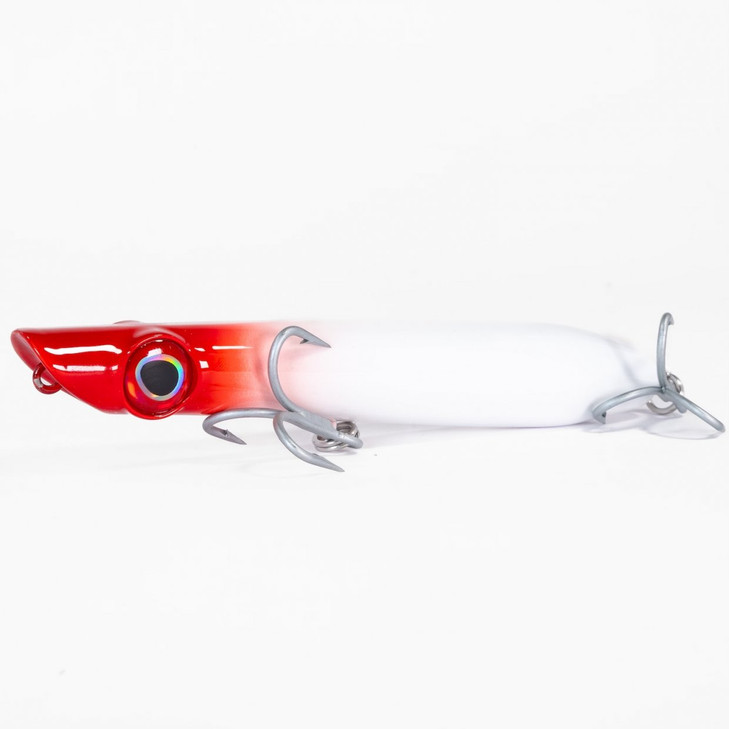 Dark Matter Pencil Popper 4.75" 7/8oz Red Head White