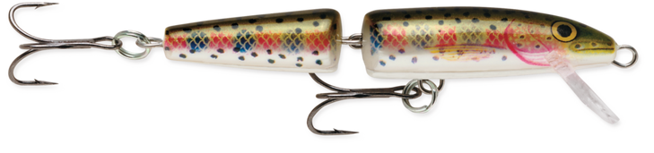 Rapala Jointed Floating J13 Lure 5.25" 5/8oz Rainbow Trout