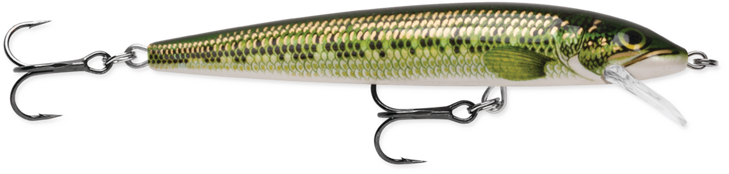Rapala Husky Jerk Suspending 3 1/8" 1/4oz Baby Bass