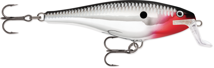 Rapala Super Shad Rap Floating 5.5" 1 5/8oz Chrome