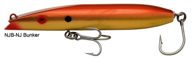 Super Strike Lures Zig Zag Darter NJ Bunker 6 5/8" 2 3/8 oz