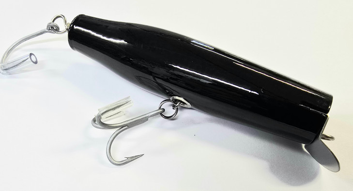 Stan Gibbs Lures Danny Surface Swimmer Black 4.5" 1.5oz