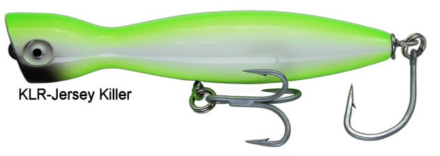Super Strike Lures Little Neck Popper Jersey Killer 5.25" 2 3/8oz