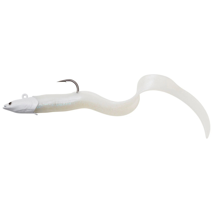 Savage Real Eel Jig 5 1/3oz Albino Flash White