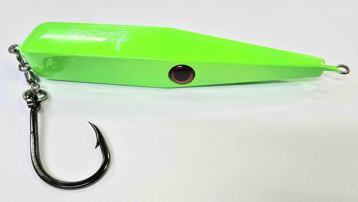 Go Deep MTK Bar Breaker Lures 6 Inch 3 Ounce Chartreuse Green