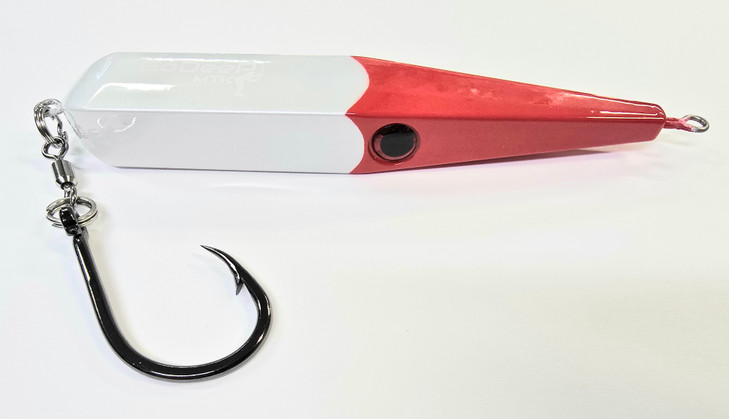 Go Deep MTK Bar Breaker Lures 6 Inch 3 Ounce Red Head White