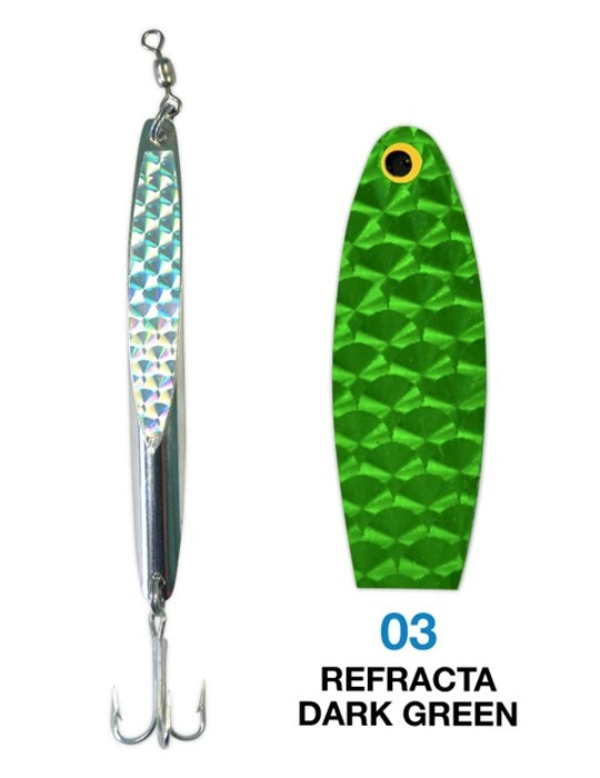 Deadly Dick Lure #2 Long Casting Green 1 3/8oz