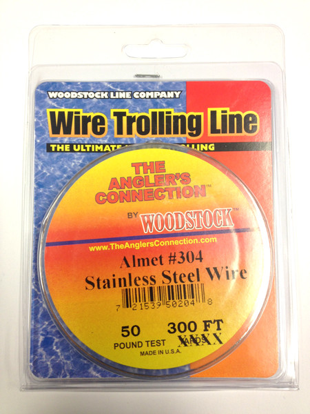 Woodstock Steel Trolling Line 100yd Spool (60lb Test)