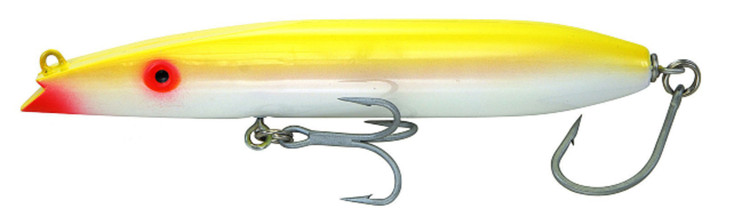 Super Strike Lures Zig Zag Darter Yellow/White 6 5/8" 2 3/8 oz