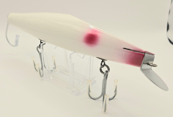 Stan Gibbs Lures Danny Deep Diver White 8.25" 3.25oz