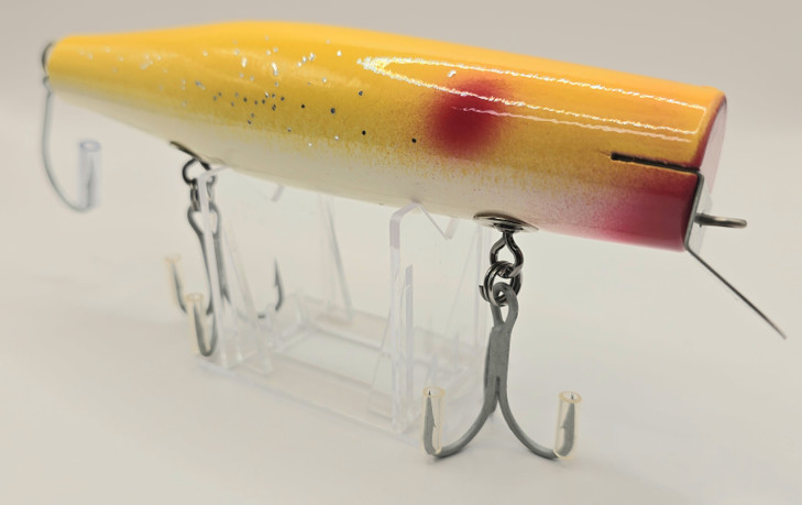Stan Gibbs Lures Danny Surface Swimmer Yellow 6.5" 2.25oz