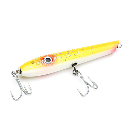 Gibbs Lures Pro Series Pencil Popper Yellow 2oz