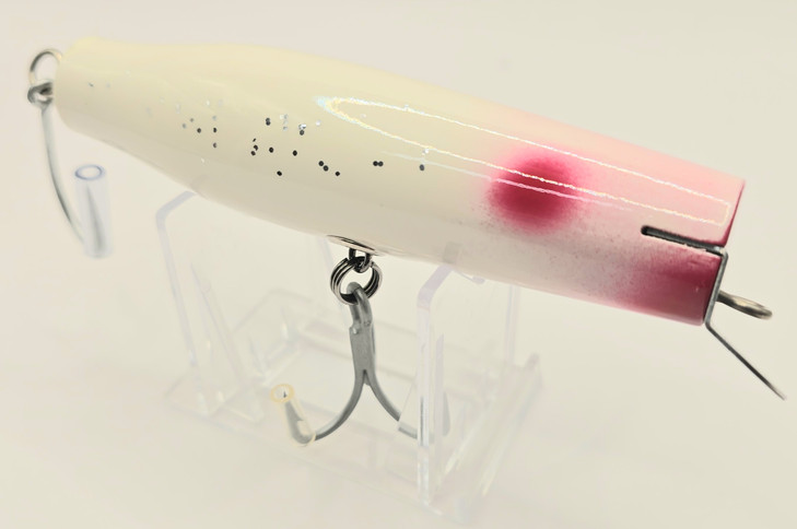 Stan Gibbs Lures Danny Surface Swimmer White 4.5" 1.5oz