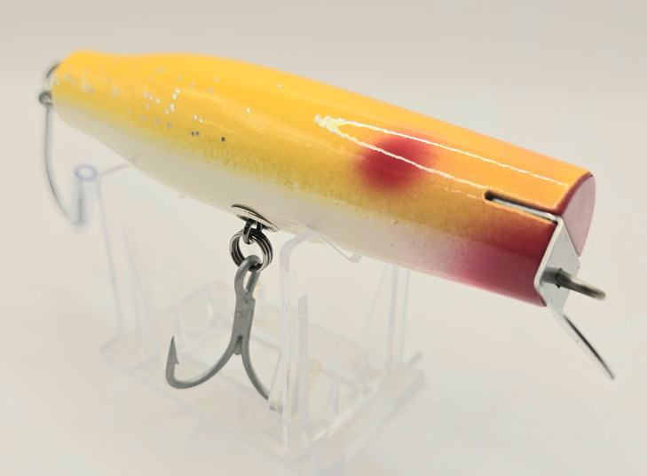 Stan Gibbs Lures Danny Surface Swimmer Yellow 4.5" 1.5oz
