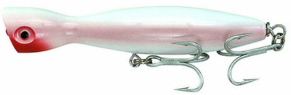 Super Strike Lures Little Neck Popper White Sink 4.25" 1.5oz