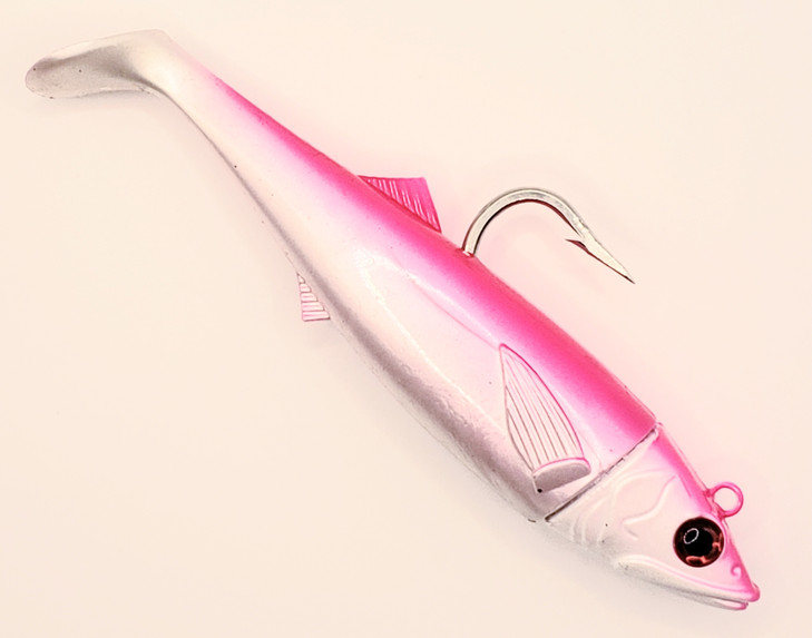 Canal Tackle® Canal Shad Fishing Lure Sinking Jig 6" 5.5oz Pink Squid