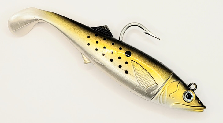 Canal Tackle® Canal Shad Fishing Lure Sinking Jig 6" 5.5oz Bunker Pogy Menhaden